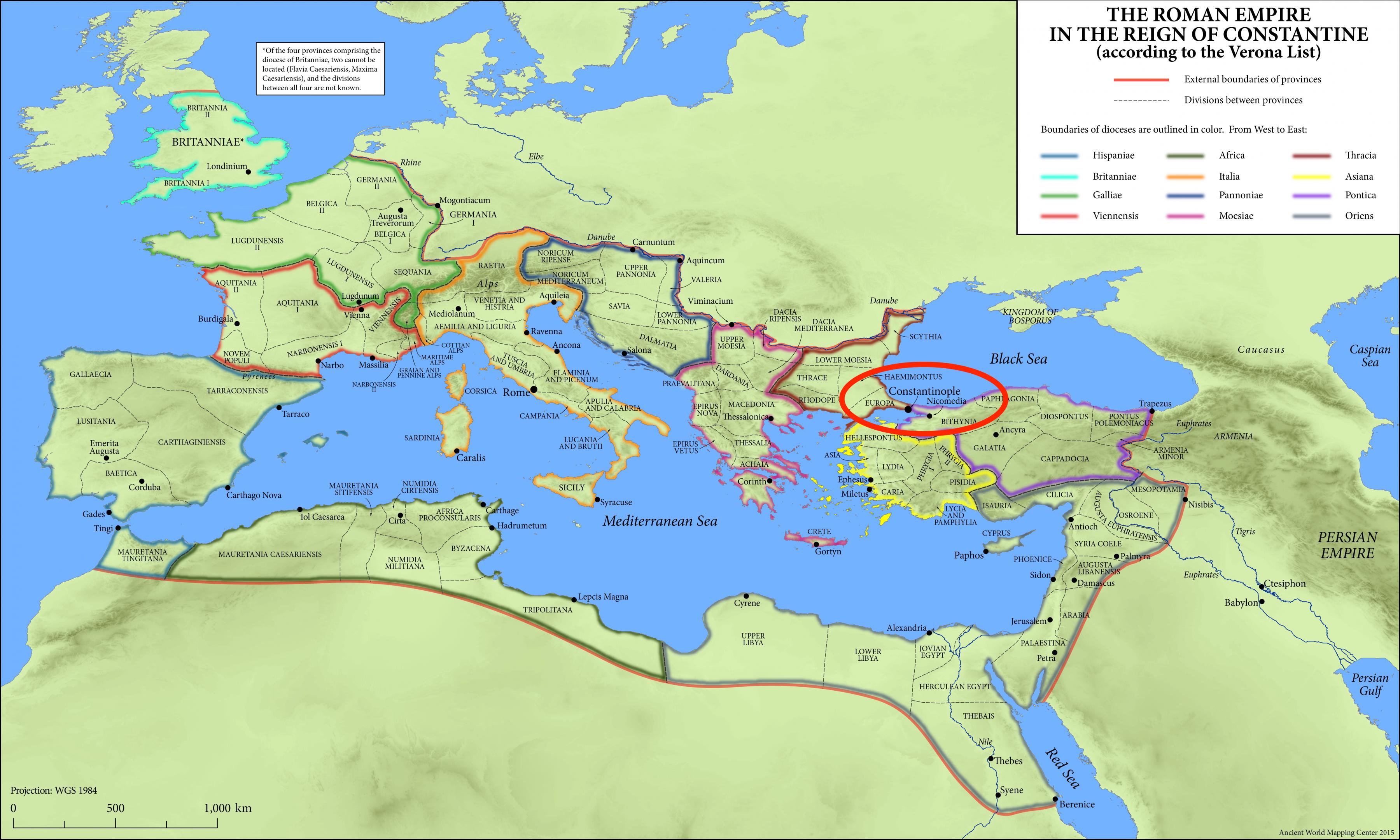 Constantinopla Mapa Del Mundo Constantinopla Ubicación En El Mapa Del