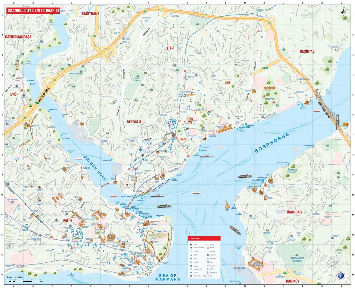 estambul offline map & guide
